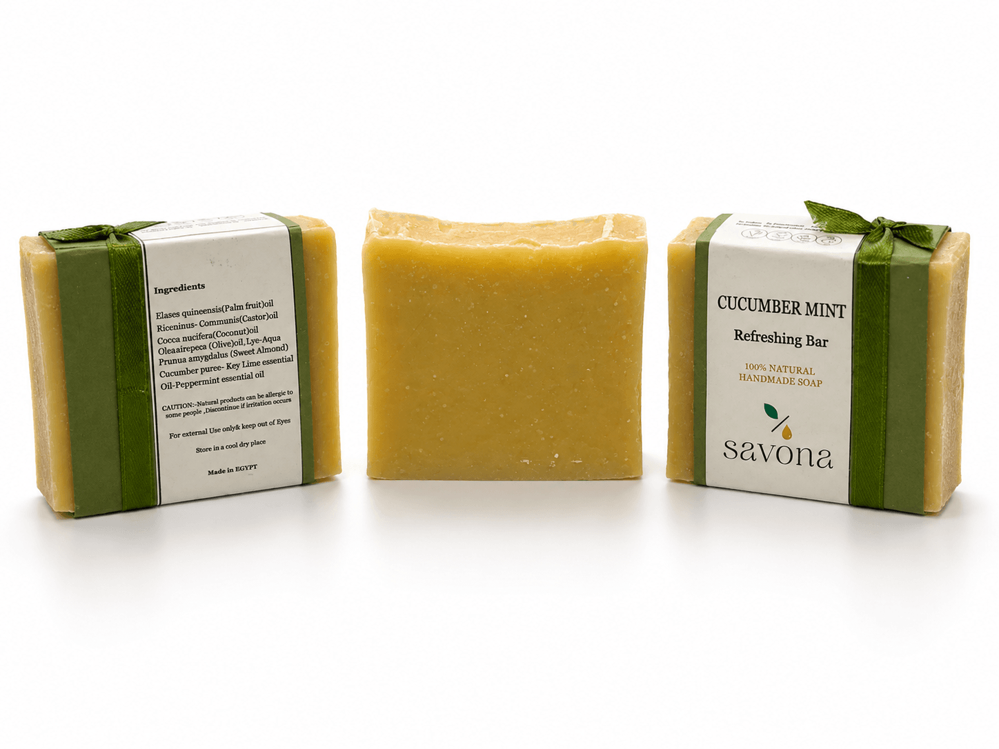 Cucumber Mint Soap Bar - Image 4