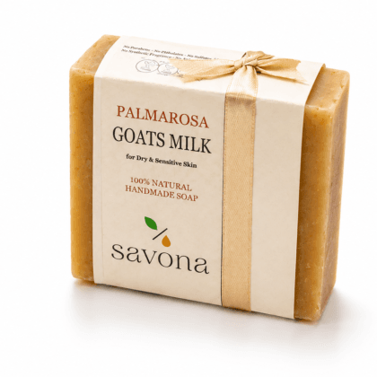 Goats Milk PalmaRosa Soap Bar