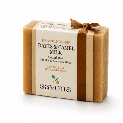 Dates and Camel milk facial soap bar