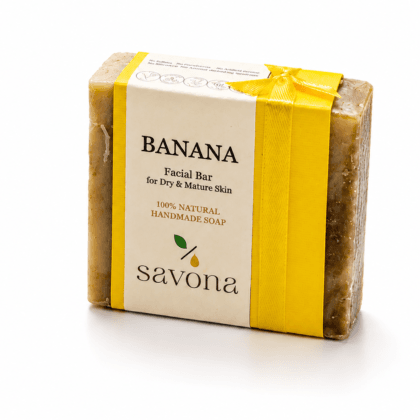 Banana Facial Soap Bar