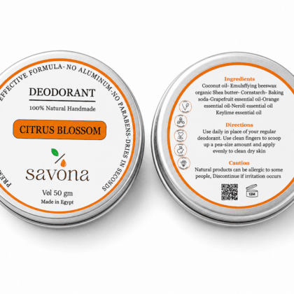 Citrus Blossom Deodorant Cream